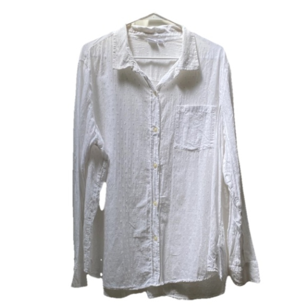 GAP | 100% Cotton Long Sleeve Button down Shirt XXL - Picture 4 of 14